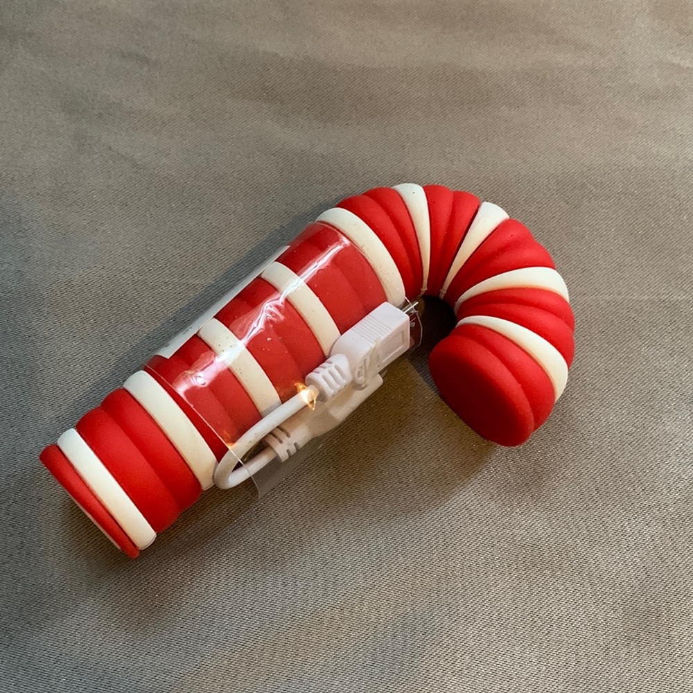Candy cane power bank
